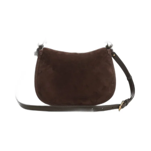 Buckle-Fastened Shoulder Bag