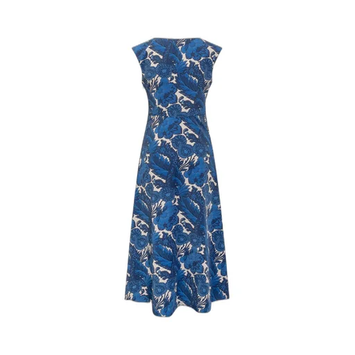 Maxi Floral Print Midi Dress