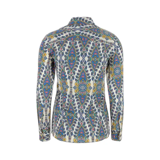 Paisley Printed Slim-Fit Shirt