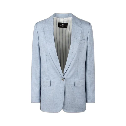 Speckled Buttoned Blazer