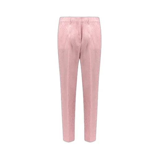 Paisley-Jacquard Tailored Trousers