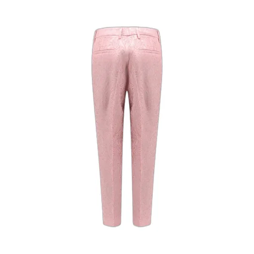 Paisley-Jacquard Tailored Trousers