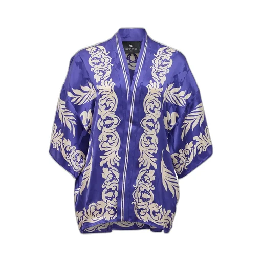 Floral Jacquard Kesa Robe