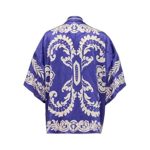 Floral Jacquard Kesa Robe