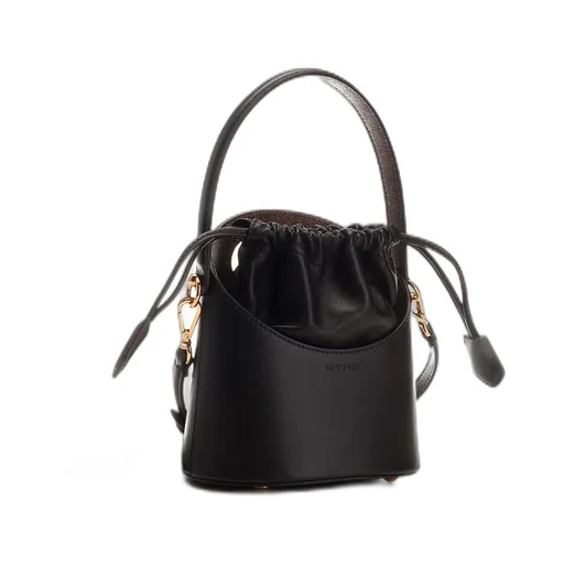 Saturno Drawstring Mini Bucket Bag