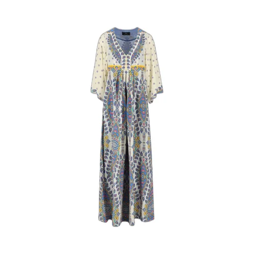 Long Printed Dress