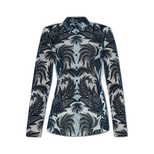 Paisley Tulle Shirt