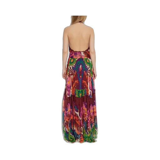 Lace-Trim Sleeveless Dress
