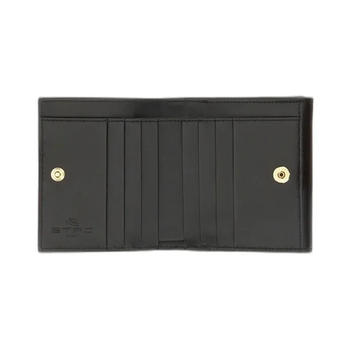 Paisley-Jacquard Folded Wallet