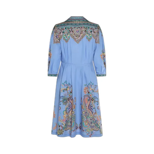 Paisley Printed Midi Dress