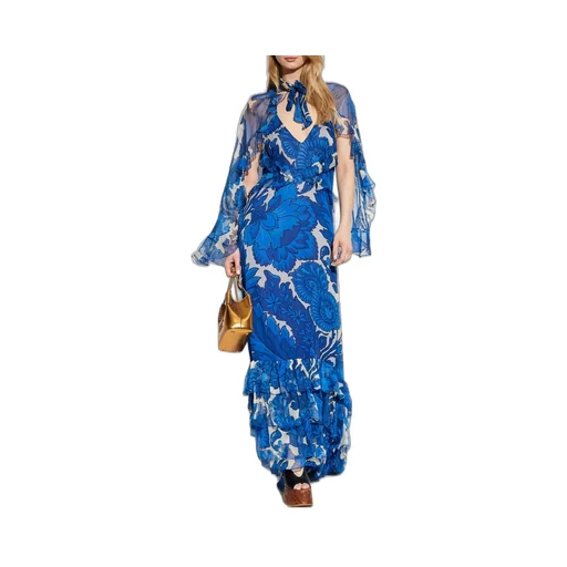 Floral-Printed Maxi Dress