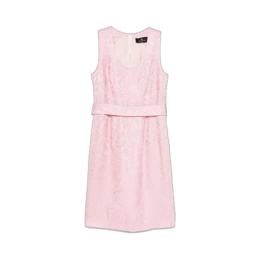 Sleeveless Patterned Dress