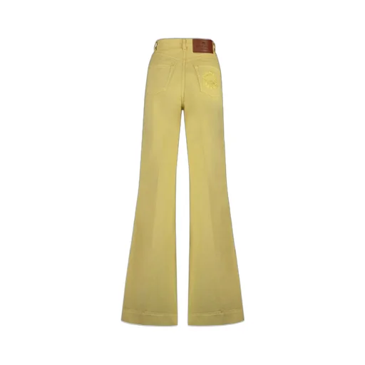 Pegaso Embroidered Flared Trousers