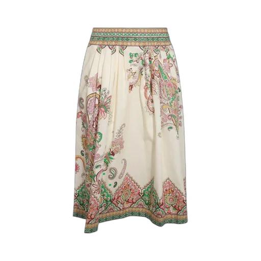 Floral Printed Midi Skirt