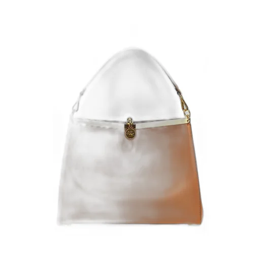 Vela Pegaso Motif Large Shoulder Bag