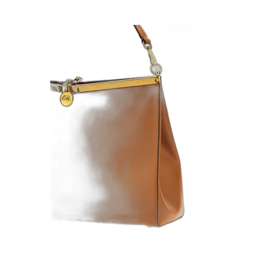Vela Pegaso Motif Large Shoulder Bag