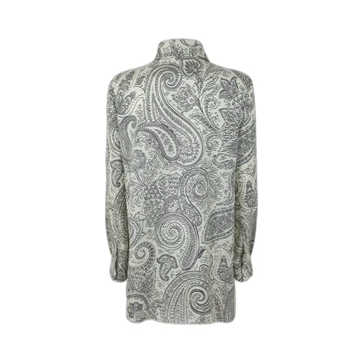 Paisley Print Buttoned Shirt