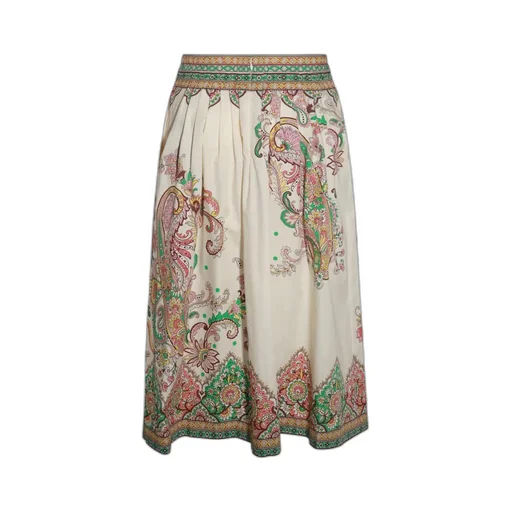 Floral Printed Midi Skirt