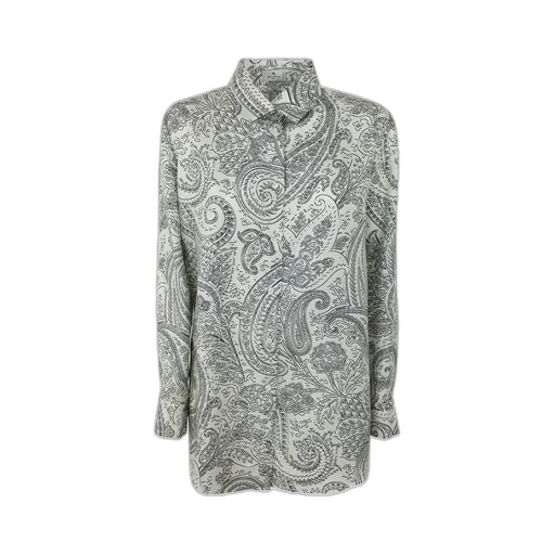 Paisley Print Buttoned Shirt