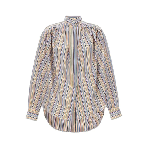 Striped Long-Sleeved Shirt