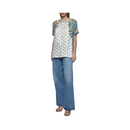 Pattern-Printed T-Shirt