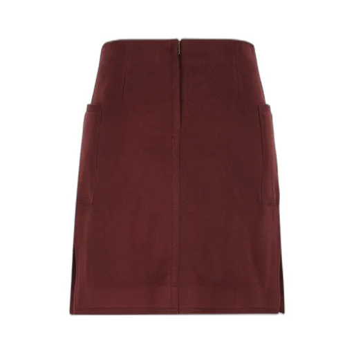 Metallic Printed Mini Skirt