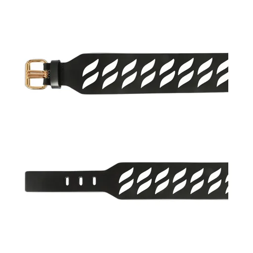 Perforated Buckle Belt