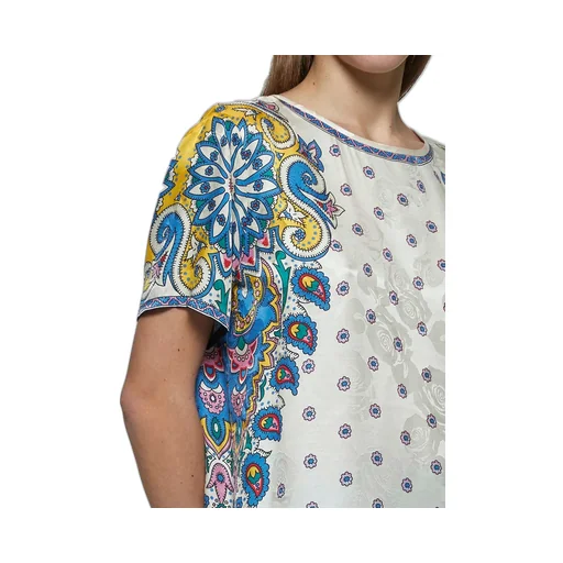 Pattern-Printed T-Shirt