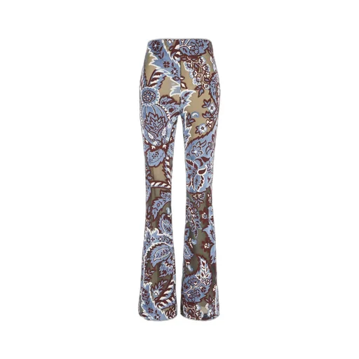 Tulle Jacquard Velvet Trousers