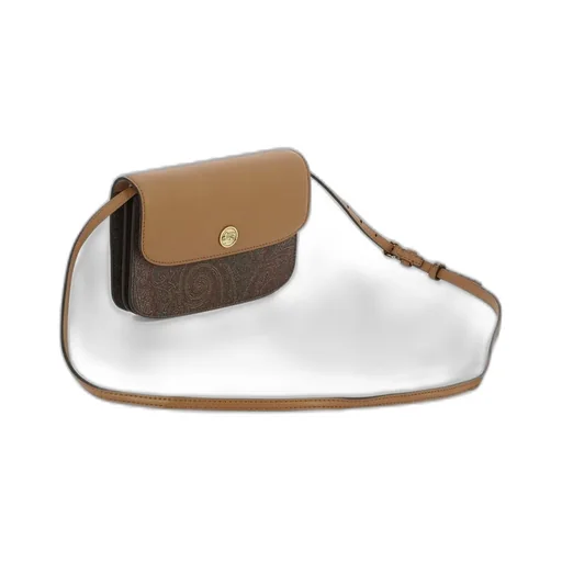Essential Jacquard Foldover Crossbody Bag
