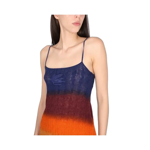 Spaghetti Strap Knitted Mini Dress