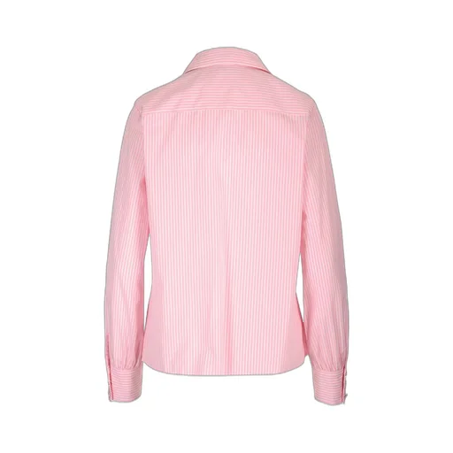 Logo-Embroidered Striped Buttoned Shirt