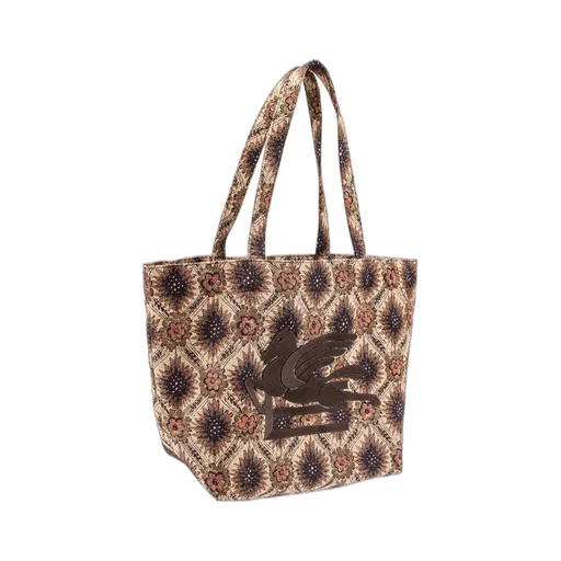 All-Over Floral-Printed Medium Tote Bag