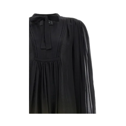 Gradient Effect V-Neck Dress
