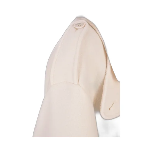 Double-Breasted Belted Long-Sleeved Coat