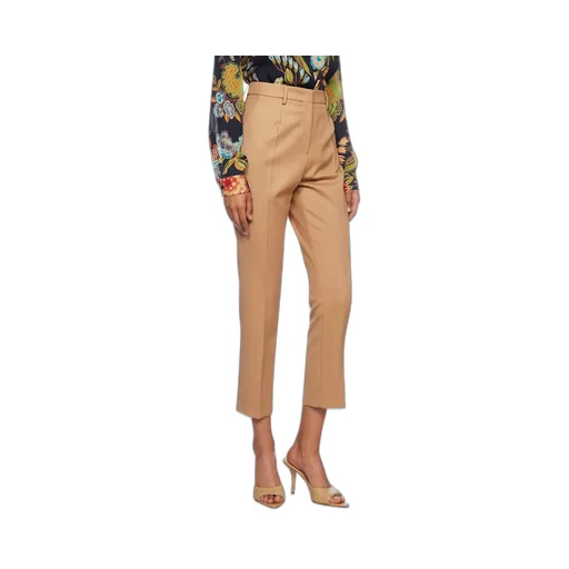 Slim-Cut Cropped Pants