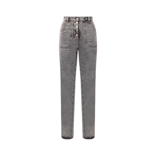 Logo-Patch Denim Jeans