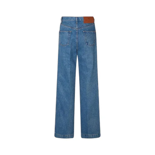 Logo Patch Denim Jeans