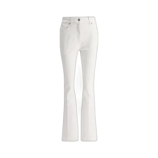 Button Detailed Straight Leg Jeans