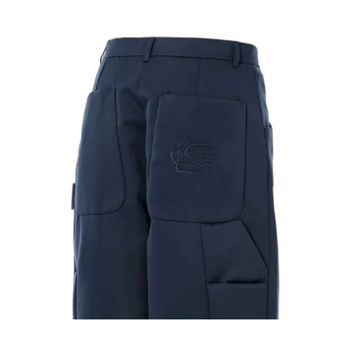High-Waisted Cargo Pants