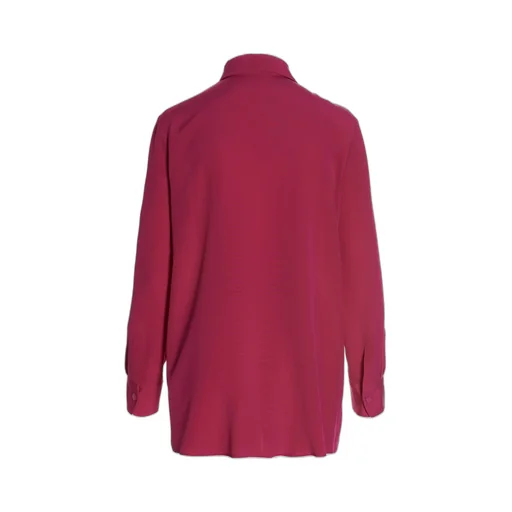 Logo Embroidered Long-Sleeved Shirt