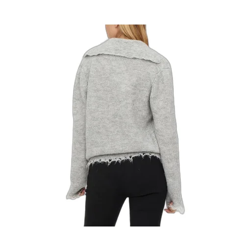 V-Neck Knitted Jumper
