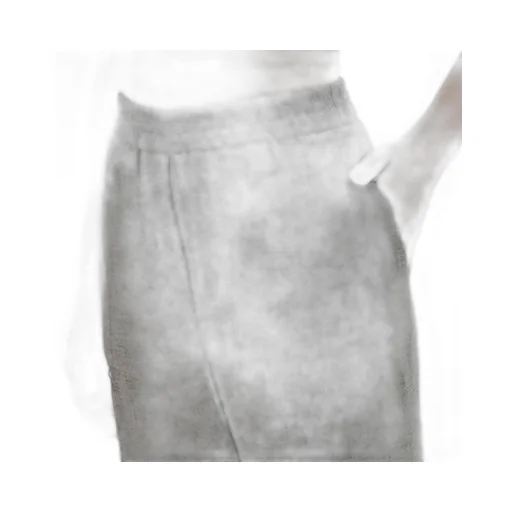 High-Waisted Straight-Leg Pants