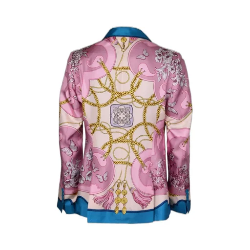 Graphic Print Blazer