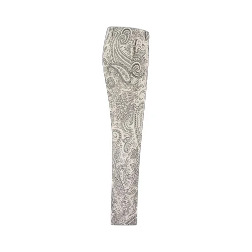 Paisley Print Tapered Trousers