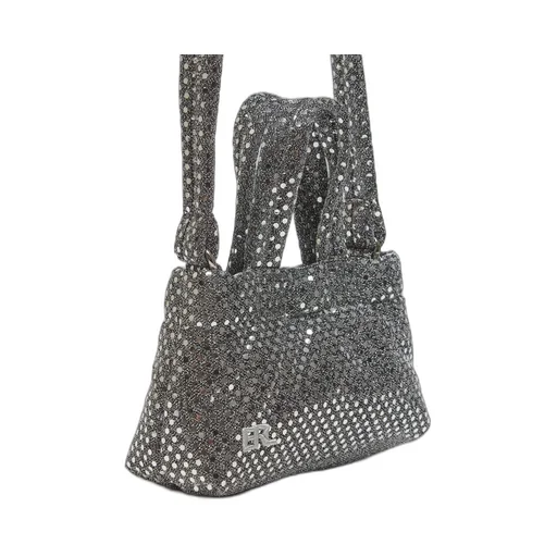 Mini Woven Sequins Crossbody Bag