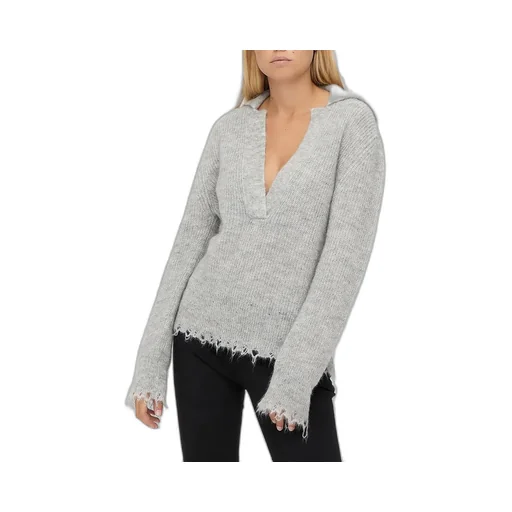 V-Neck Knitted Jumper