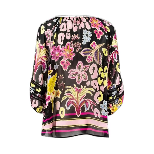 Floral Lace Detail Top