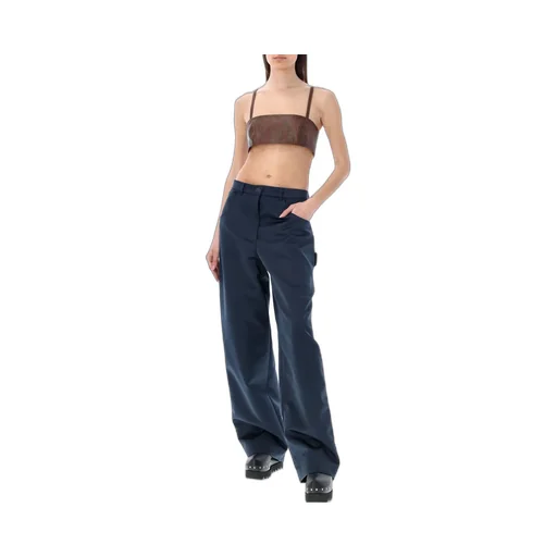 High-Waisted Cargo Pants
