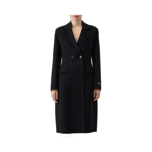 Double-Breasted Long Sleeved Coat